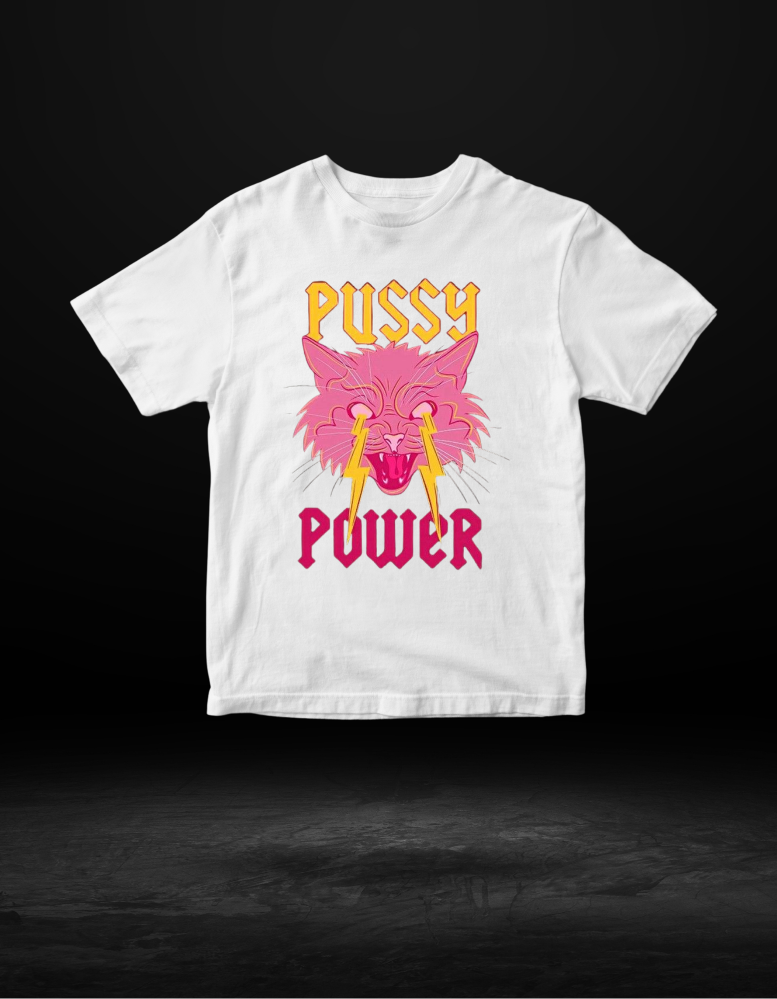 P*ssy Power Kedi Tişört